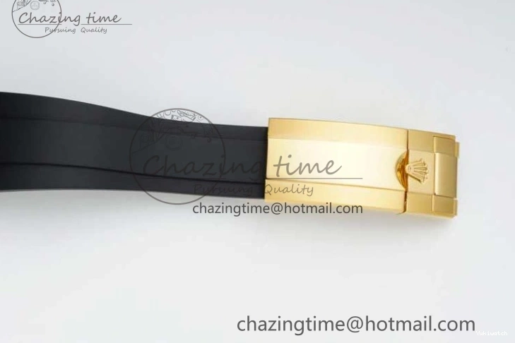 YG 3D Edition VR3235 226658 Yacht-Master Black Strap Oysterflex 1:1 on 3EF Ceramic Bezel 42mm Best 0714